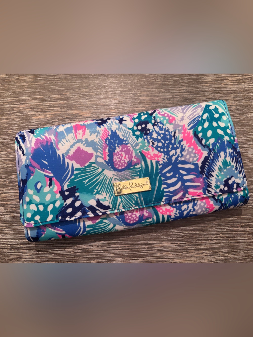Lilly Pulitzer Tropical Floral Wallet